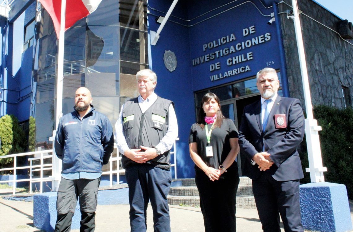 28.02.23 Subsecretario Vergara en cuartel remodelado PDI Villarrica